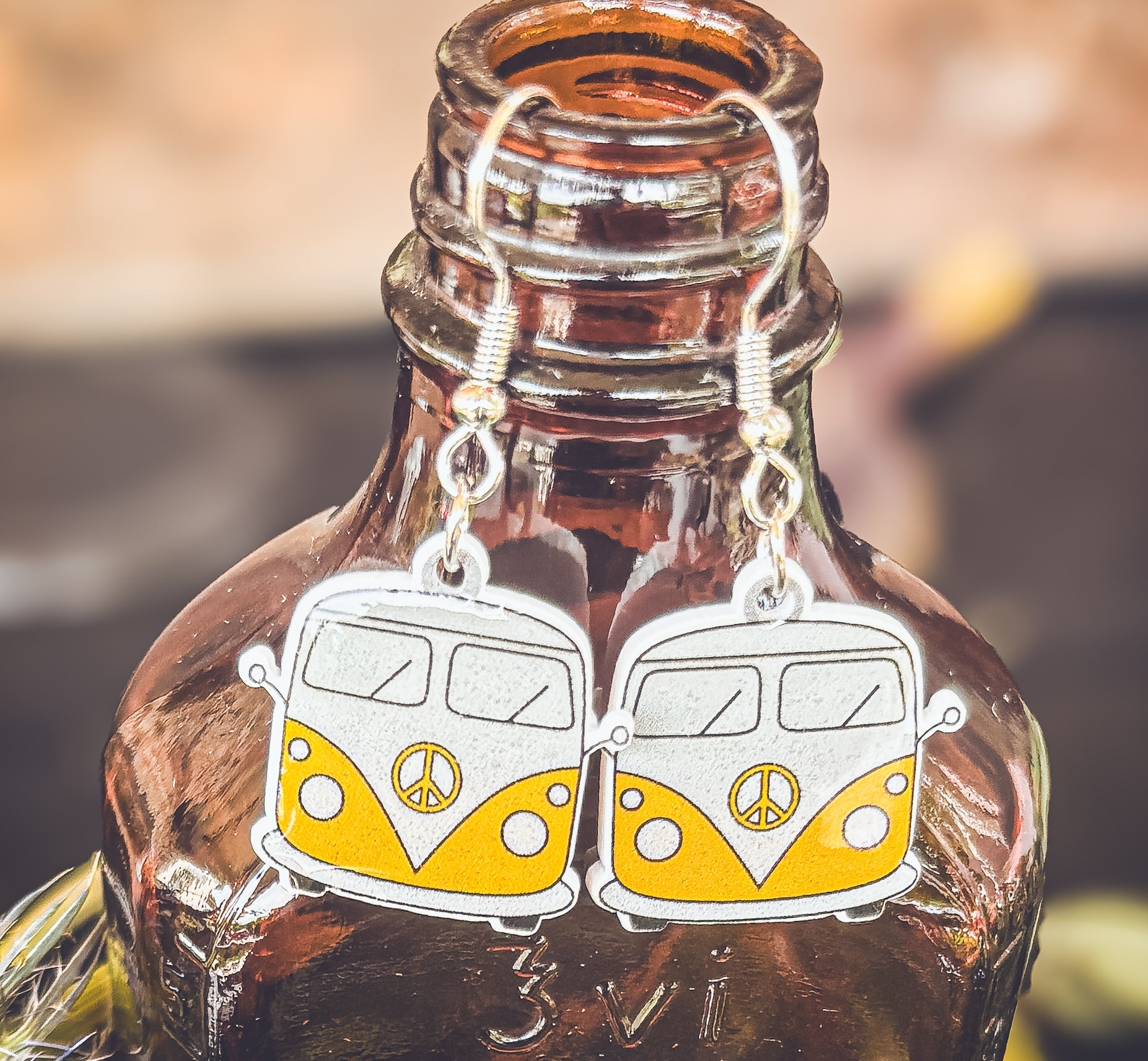 Bezaubernde Vintage-Van-Ohrringe
