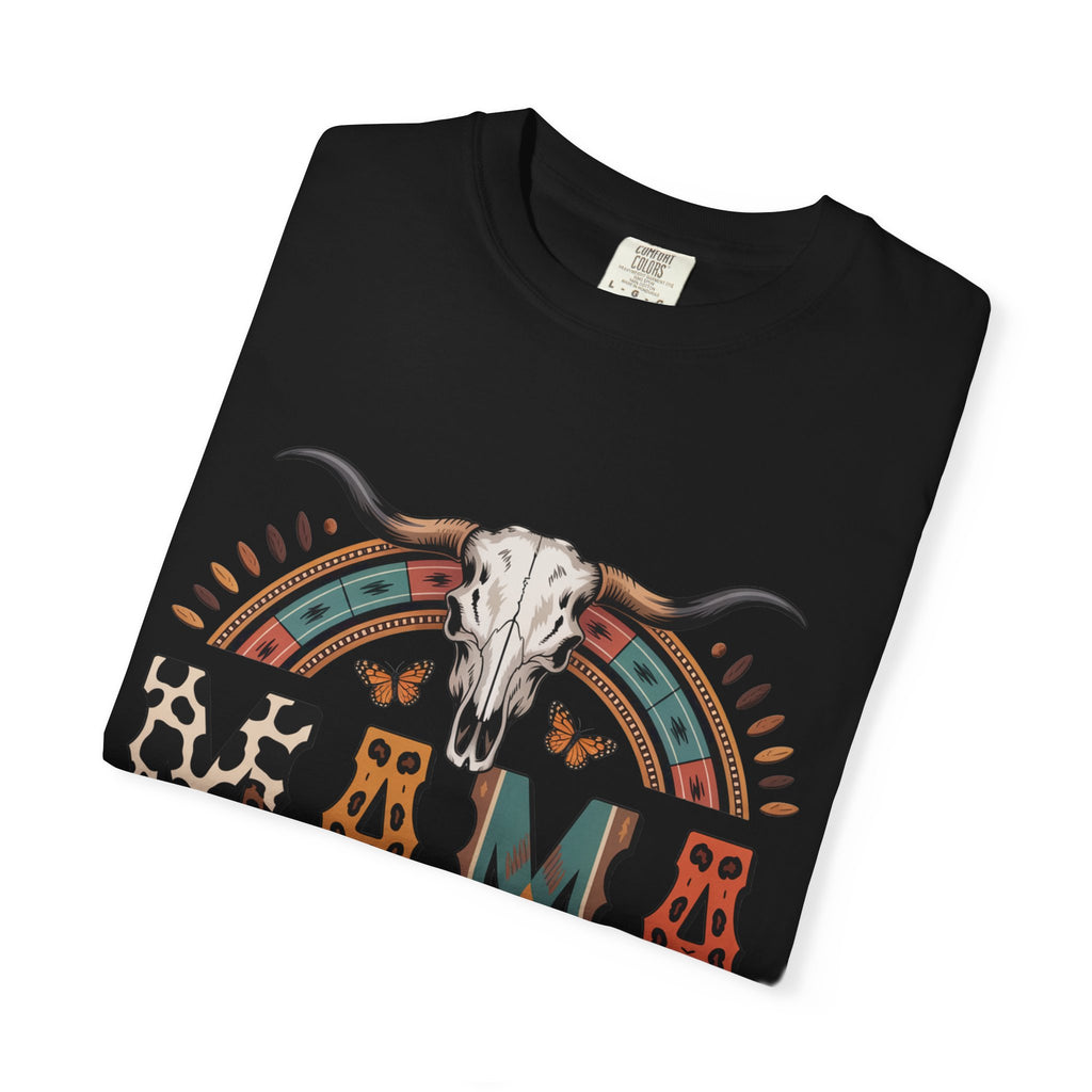 Cowgirl Boot & Sunflower Graphic T-Shirt