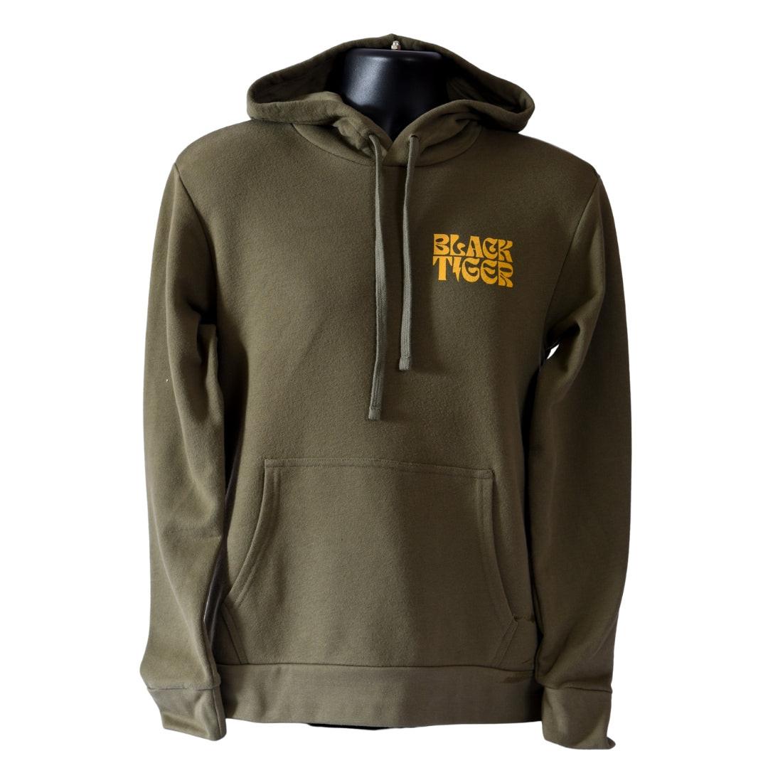 Attack Tiger Logo Hoodie OG Green