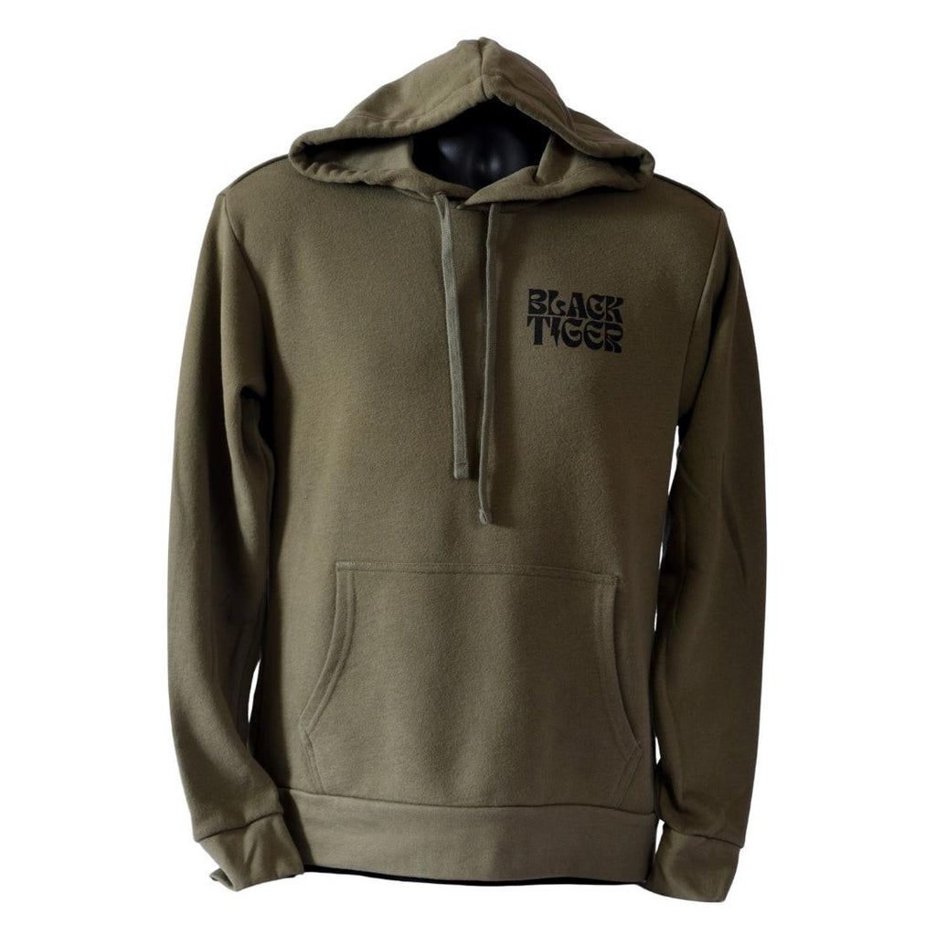 Attack Tiger Logo Hoodie OG Green