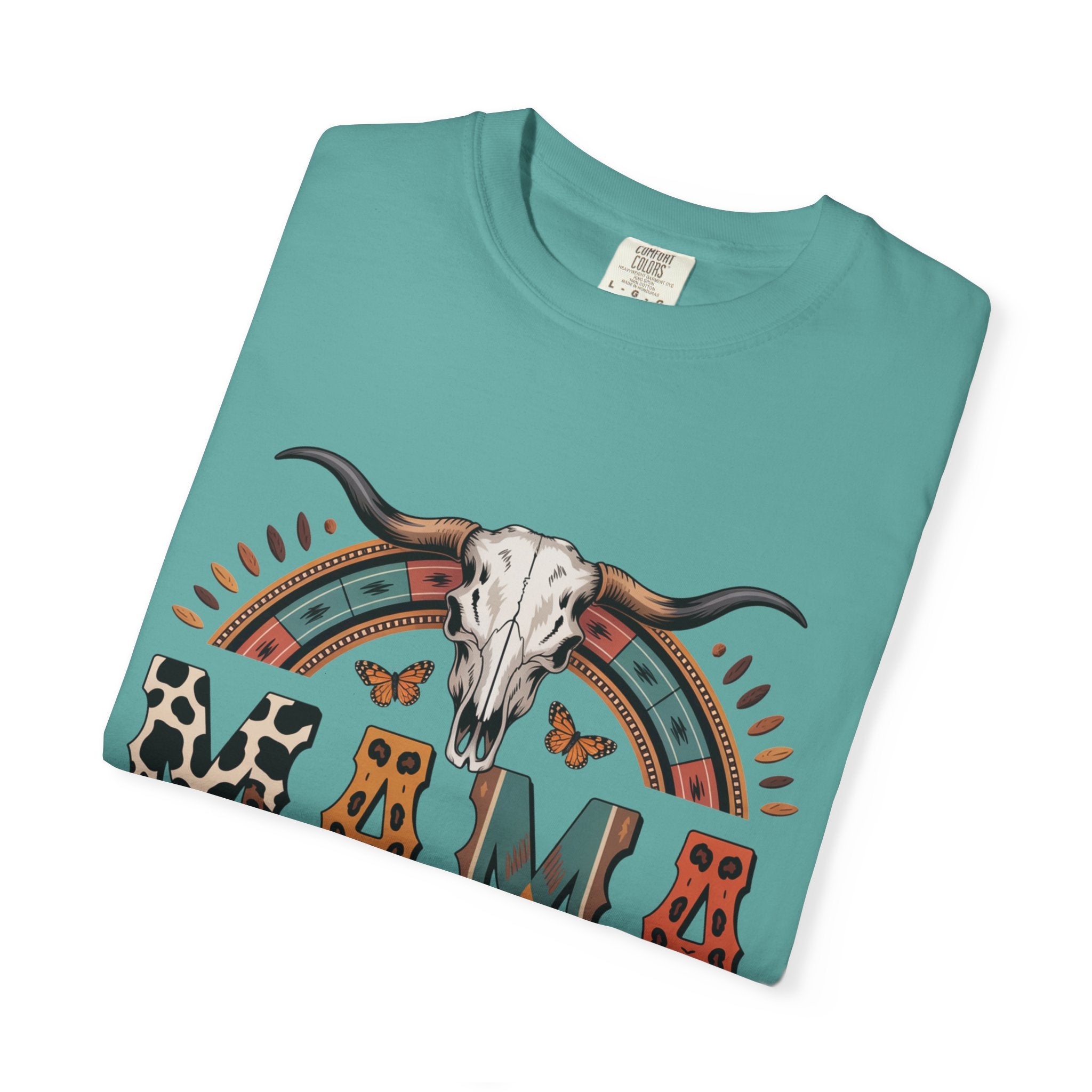 Cowgirl Boot & Sunflower Graphic T-Shirt