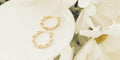 Beautiful Gold or Silver Glimmer Hoop Earrings