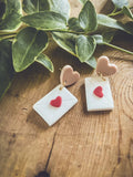 Adorable Love Letter Earrings