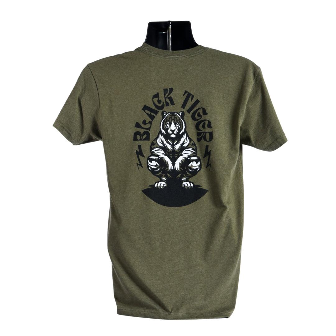 Black Tiger Logo Tee Shirt