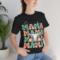 Country Mama Tee – Floral Longhorn Graphic T-Shirt