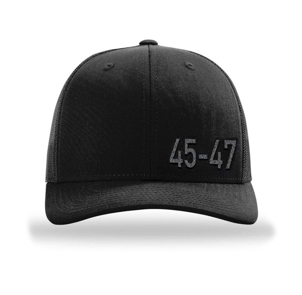 TRUCKER – 45-47 Schwarze Mütze