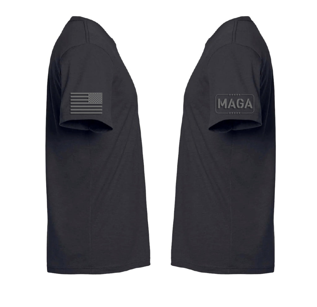 45/47 Schwarzes T-Shirt