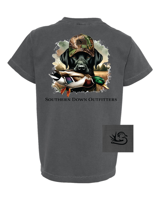 Duck Hat Dog Youth Southern Down Outfitters Kurzarm-T-Shirt