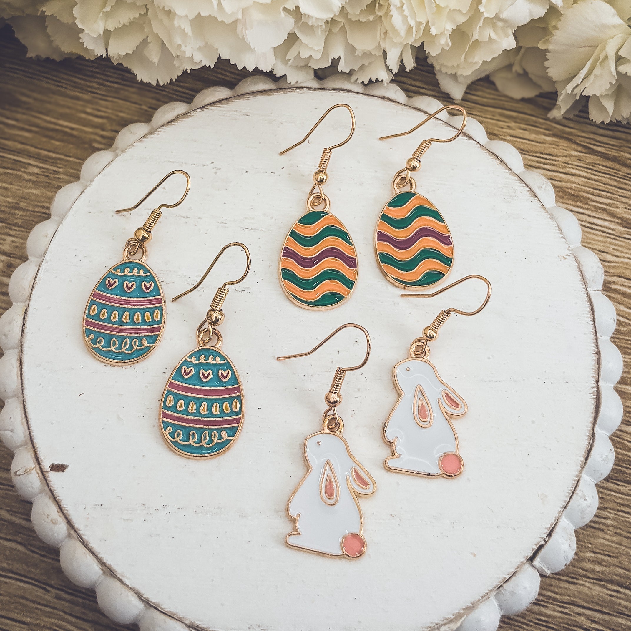 Adorable Easter Earring Set - Set of 3