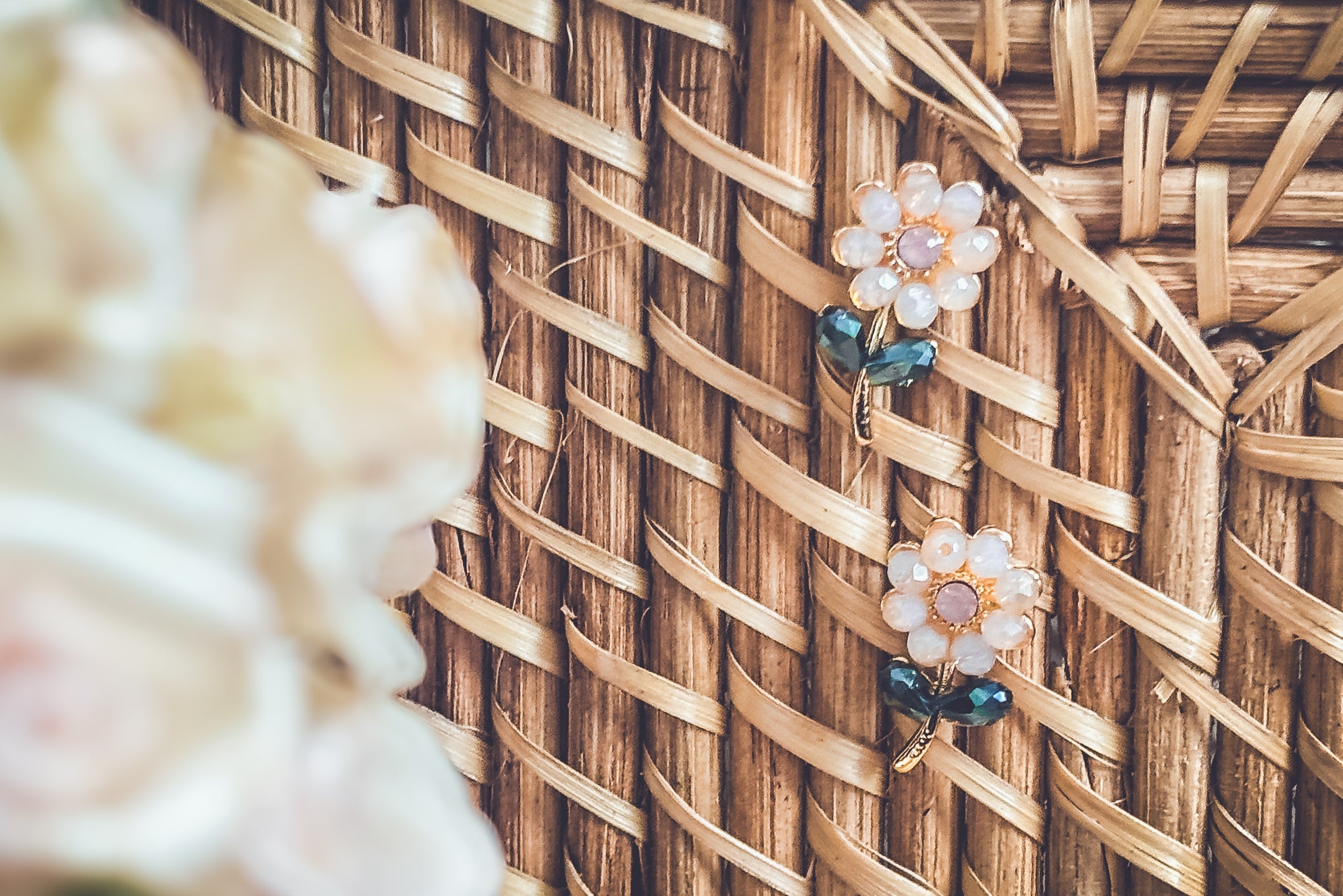 Beautiful Dainty Flower Studs