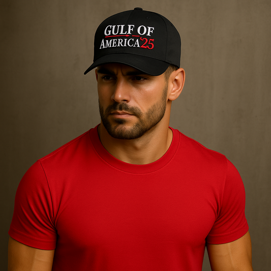 FLEX-FIT – Golf von Amerika Schwarze Kappe