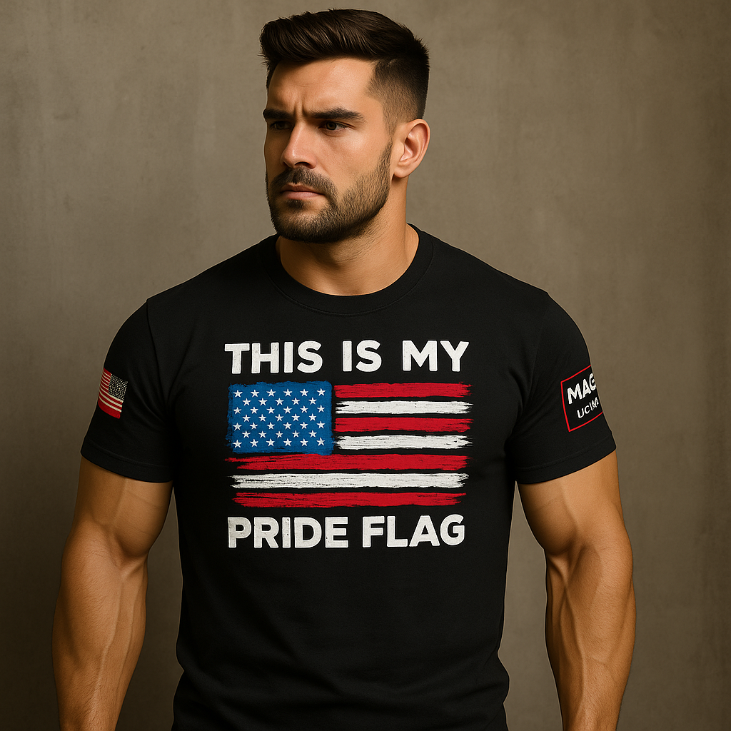 Regenbogenflaggen-T-Shirt