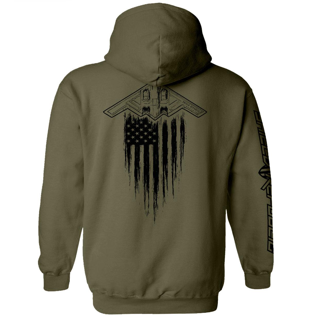 B2-Tarnkappenbomber-Flagge