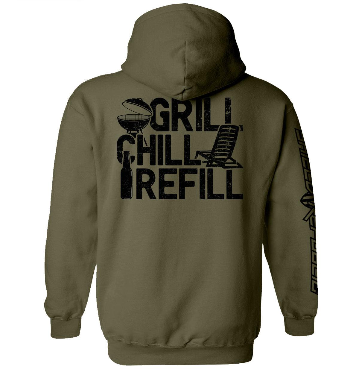 Grill, Chillen, Nachfüllen