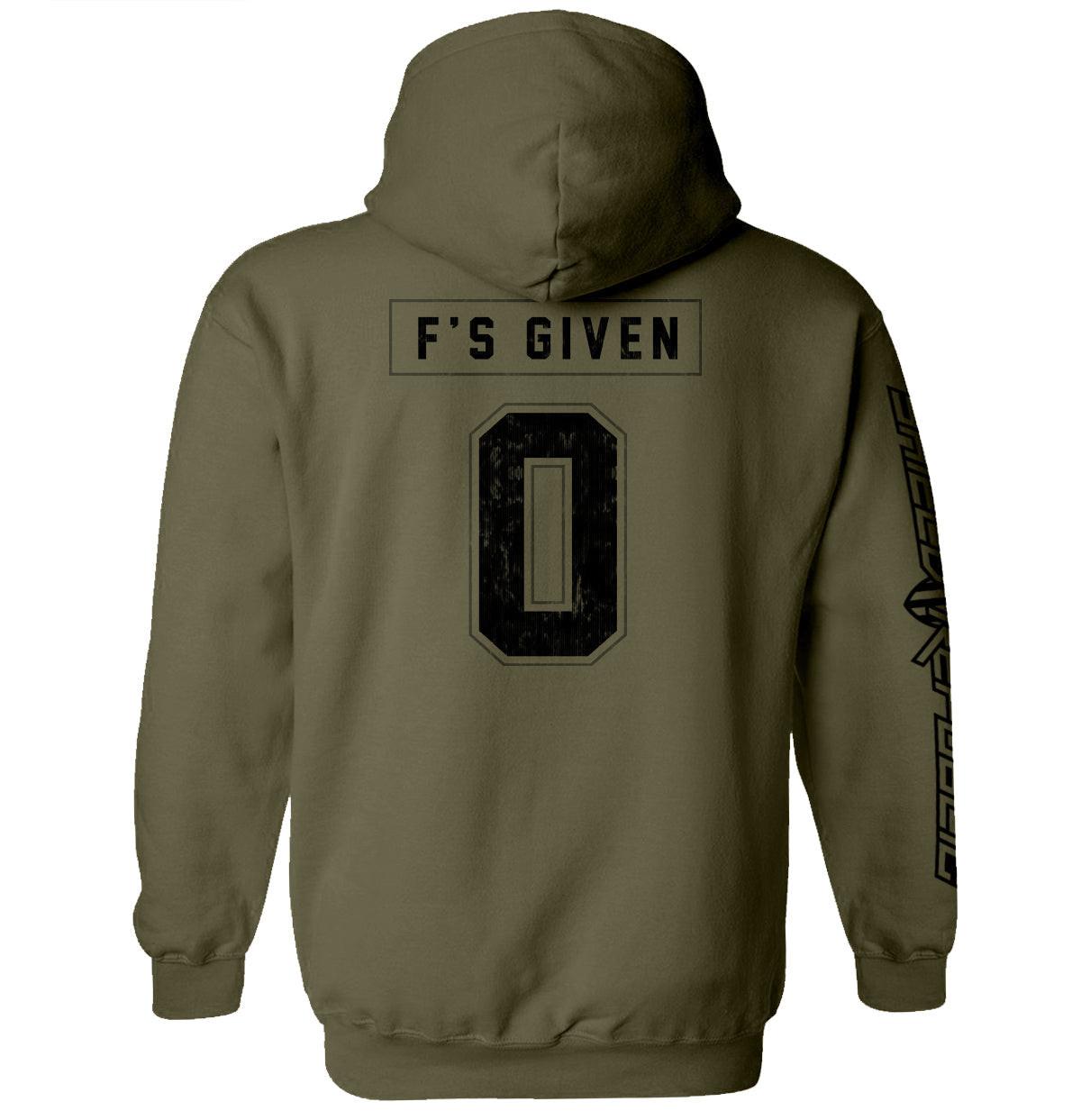 Trikot mit der Aufschrift „Zero F's Given“