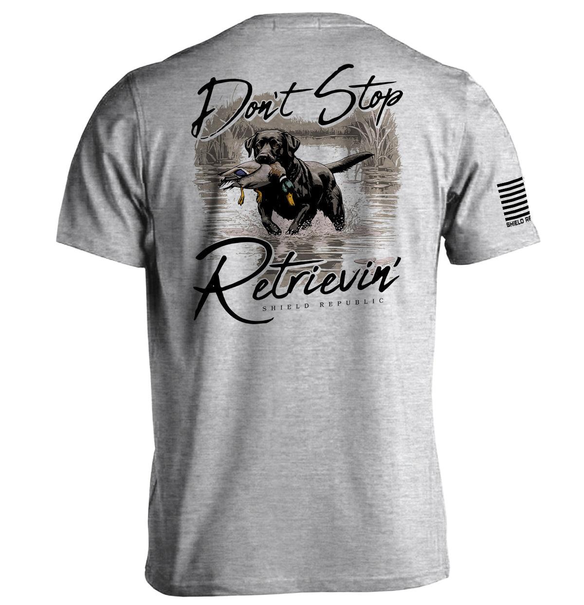 Don't Stop Retrievin' Schwarzer Labrador