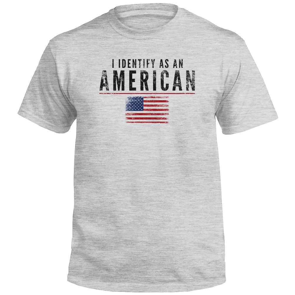 Ich identifiziere mich als Amerikaner.