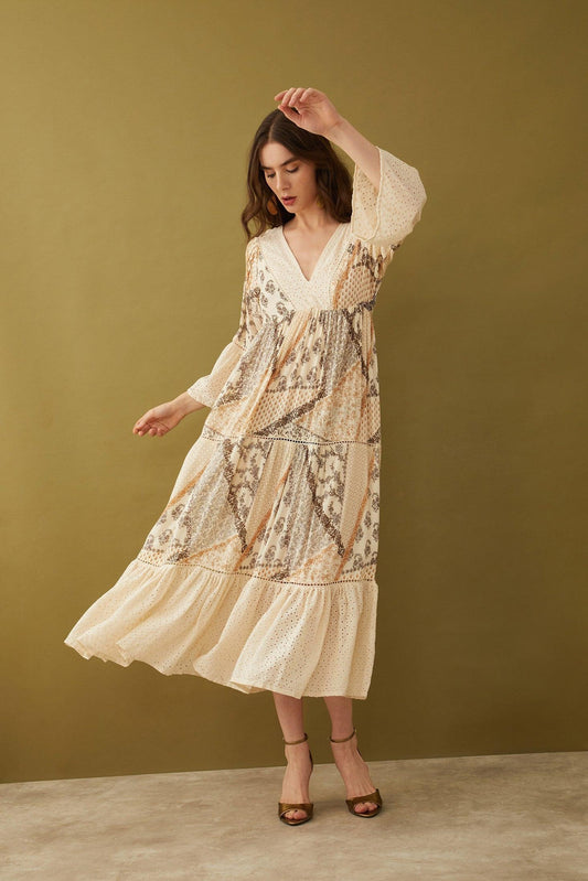 Bohera Zira Couture bodenlanges Kleid