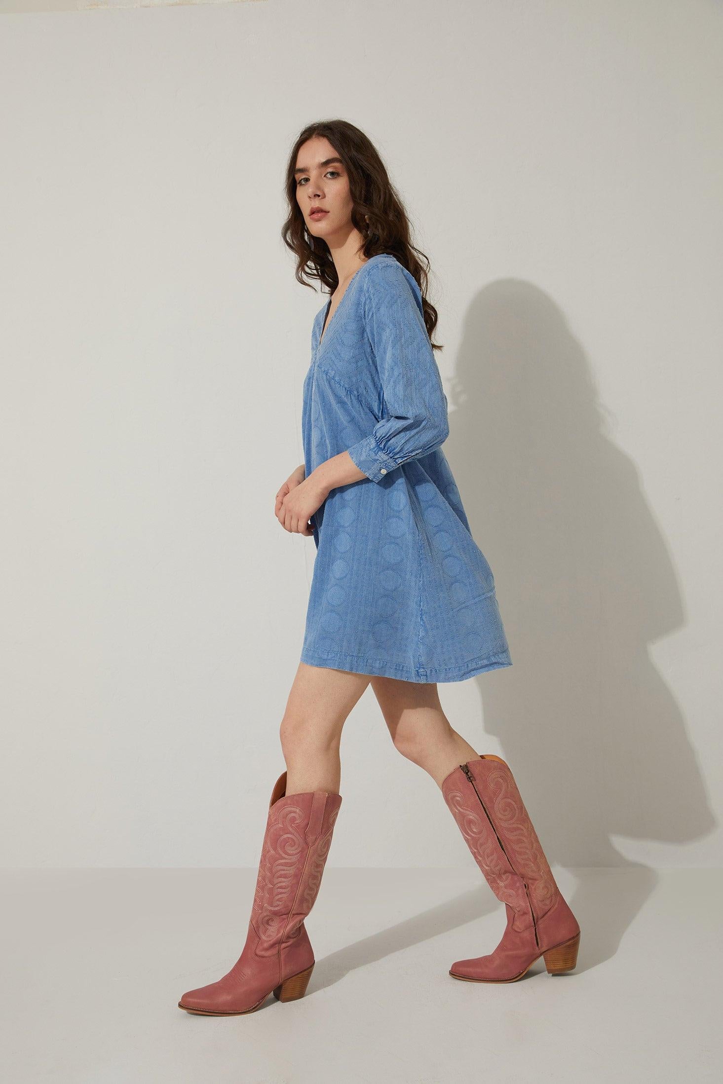 Bohera Monika Maye Sleeved Tunic Dress