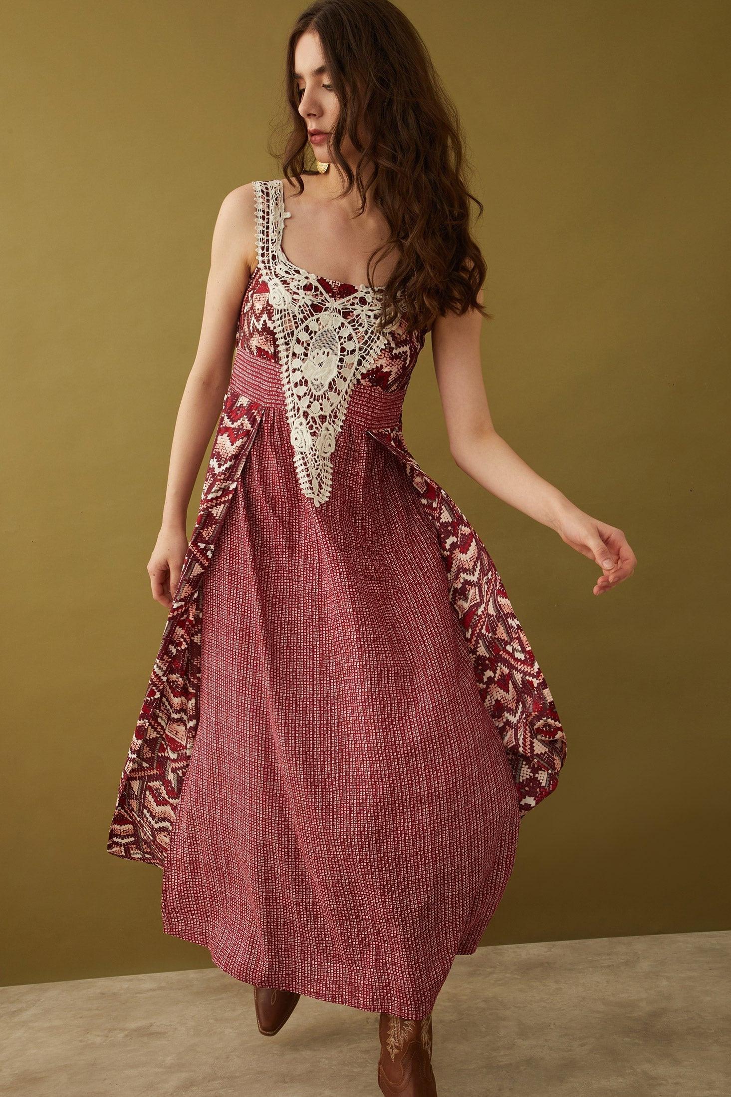 Bohera Devonnie Lace Accent Dress