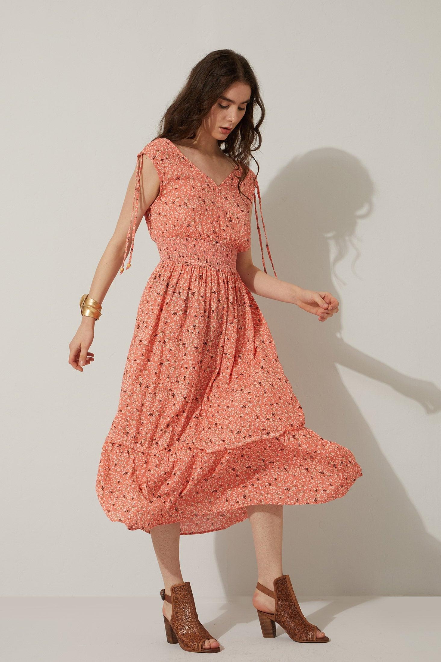 Bohera Saylee's Delight Drop Waist Dress