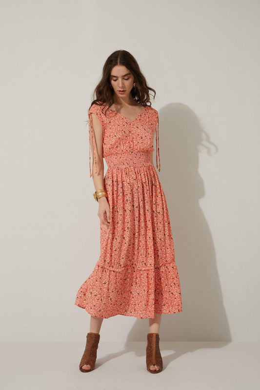Bohera Saylees Delight Kleid mit tiefer Taille