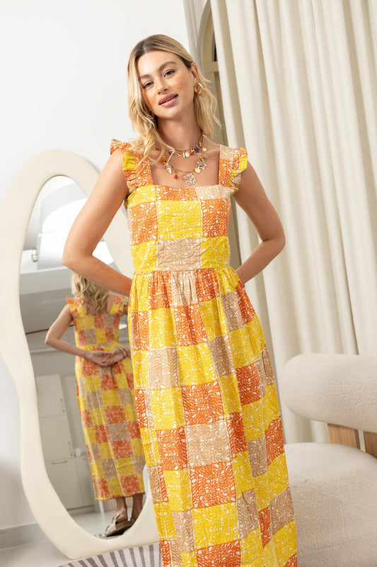 Bohera Jan Clifford Color Block Kleid