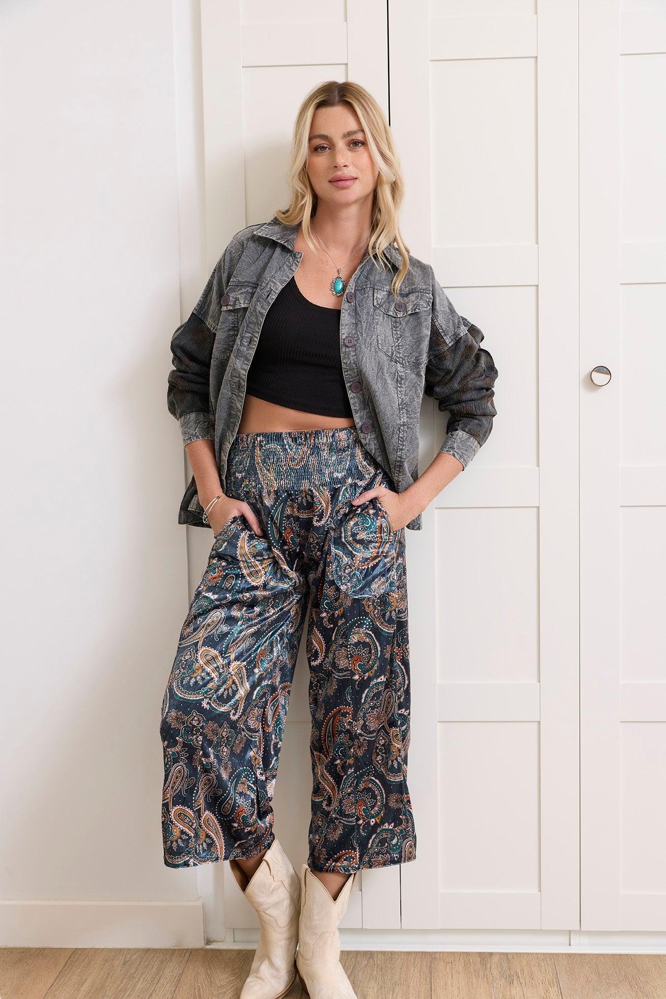 Sophea Paisley Pants
