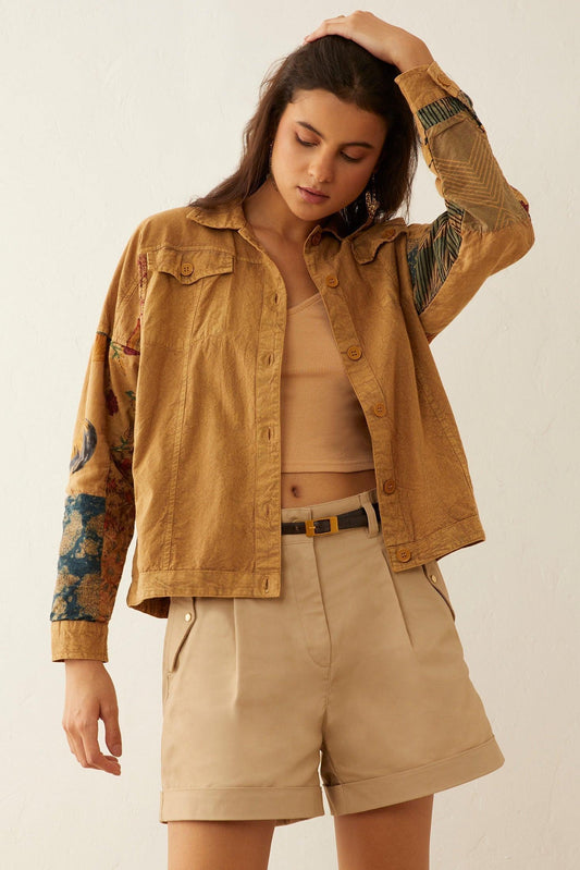 Beth Marie Patchwork-Jacke