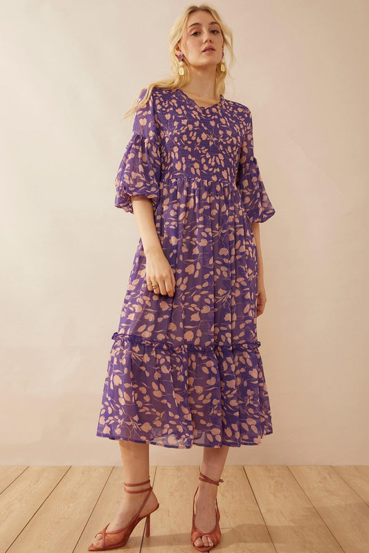 Darleena-Kleid mit tiefer Taille