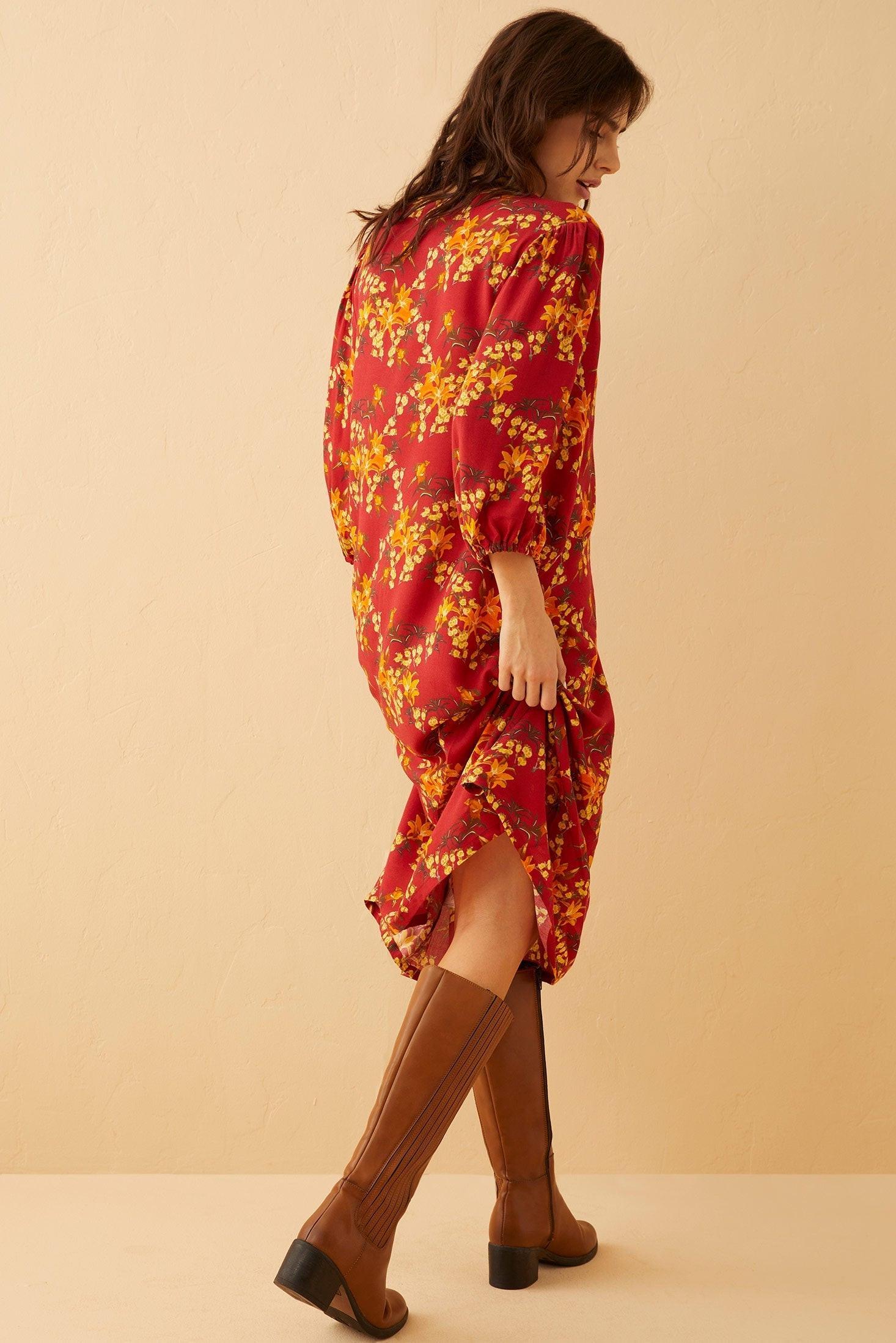 Chloe's Love Embroidered Sleeved Sundress