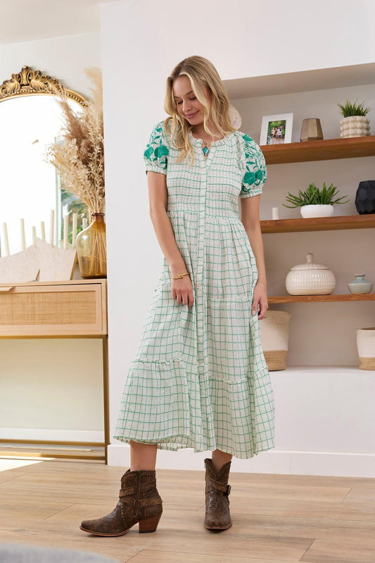 Danielle Kleid mit tiefer Taille