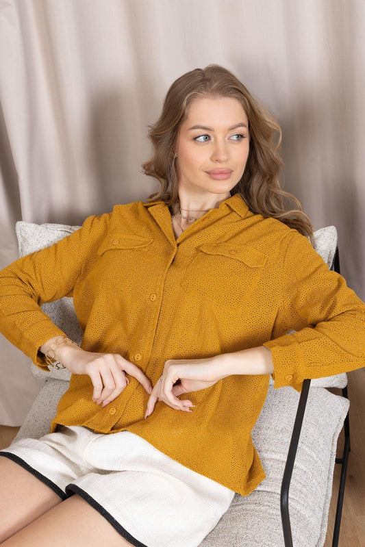 Caleen Macy Hemdbluse