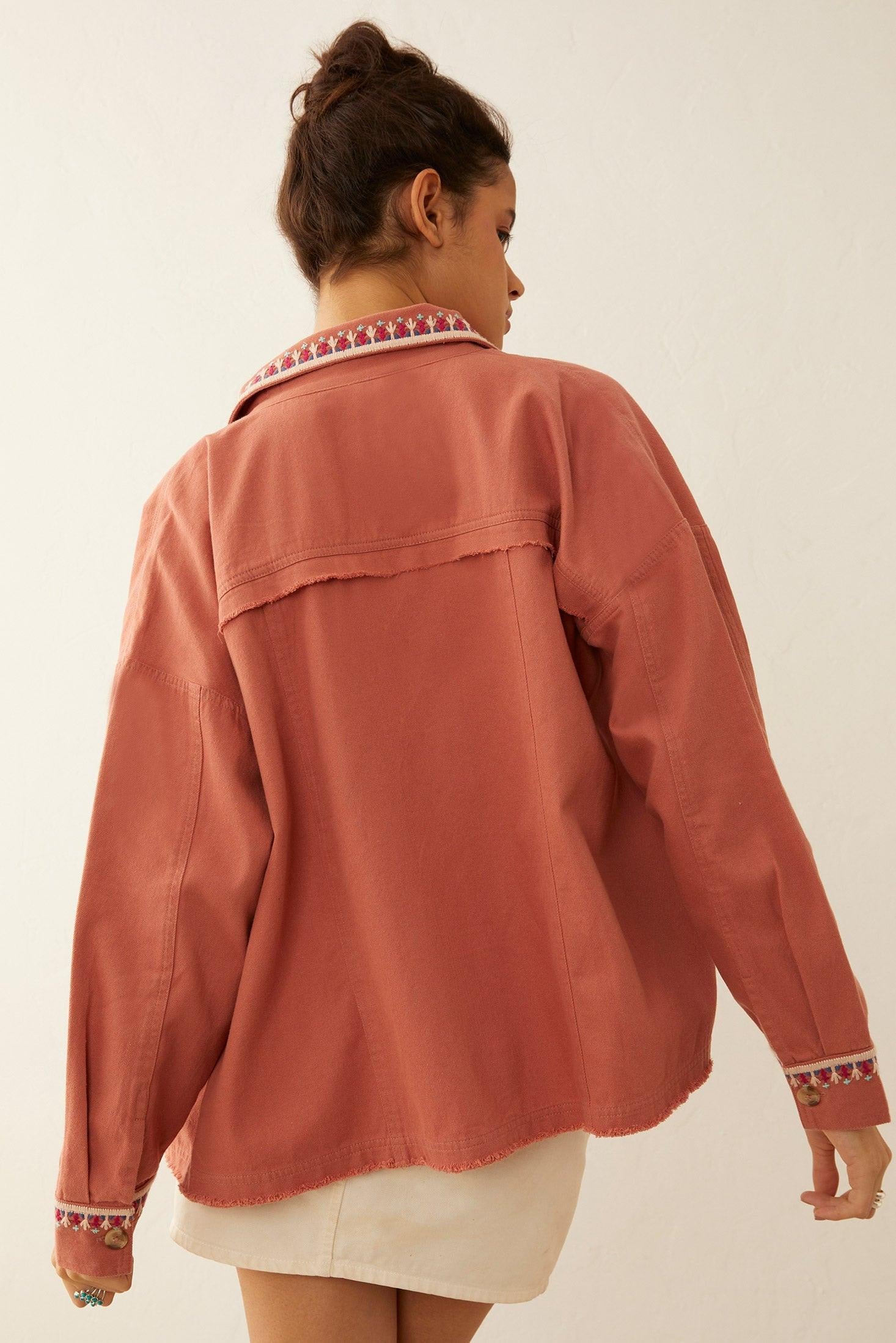 True Delight Embroidered Jacket