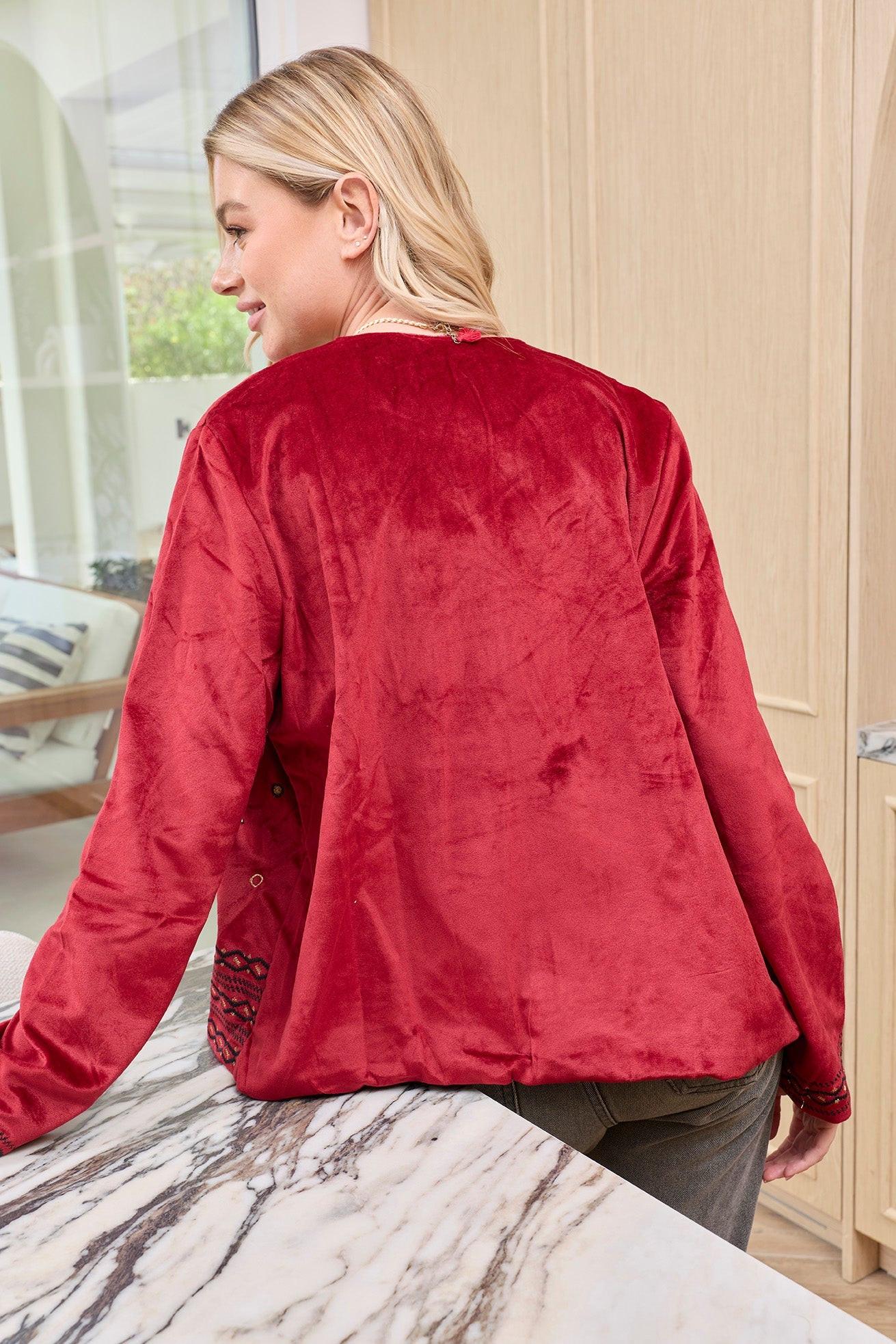 Giovanna Embroidered Dinner Jacket