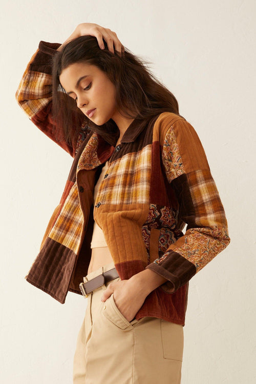 Aldrika Colorblock Jacke