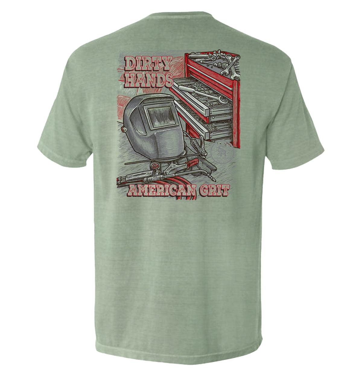 Dirty Hands American Grit Taschen-T-Shirt