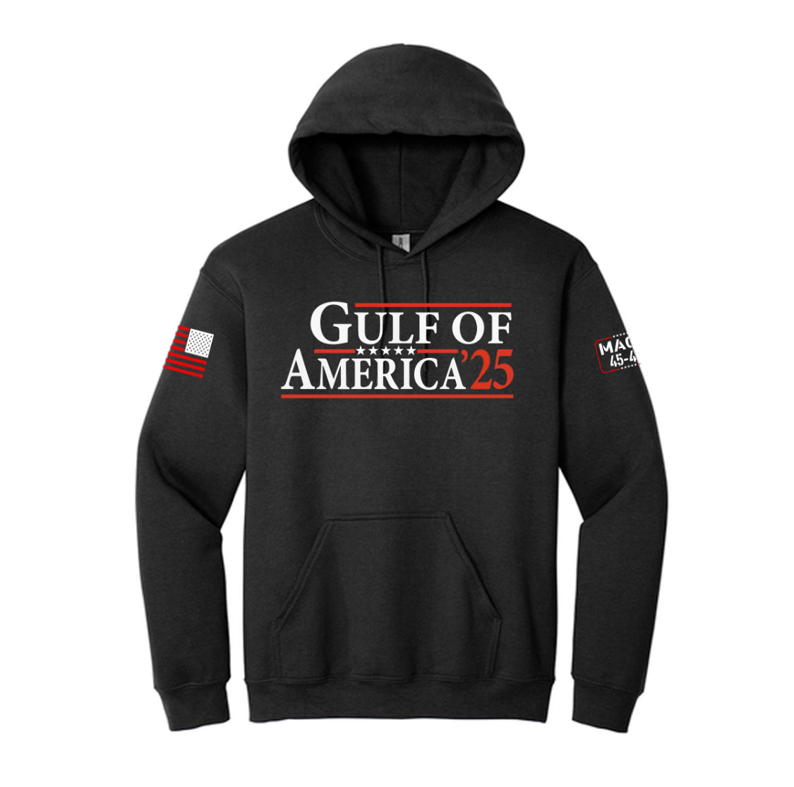 Golf von AMERIKA Schwarzer Hoodie