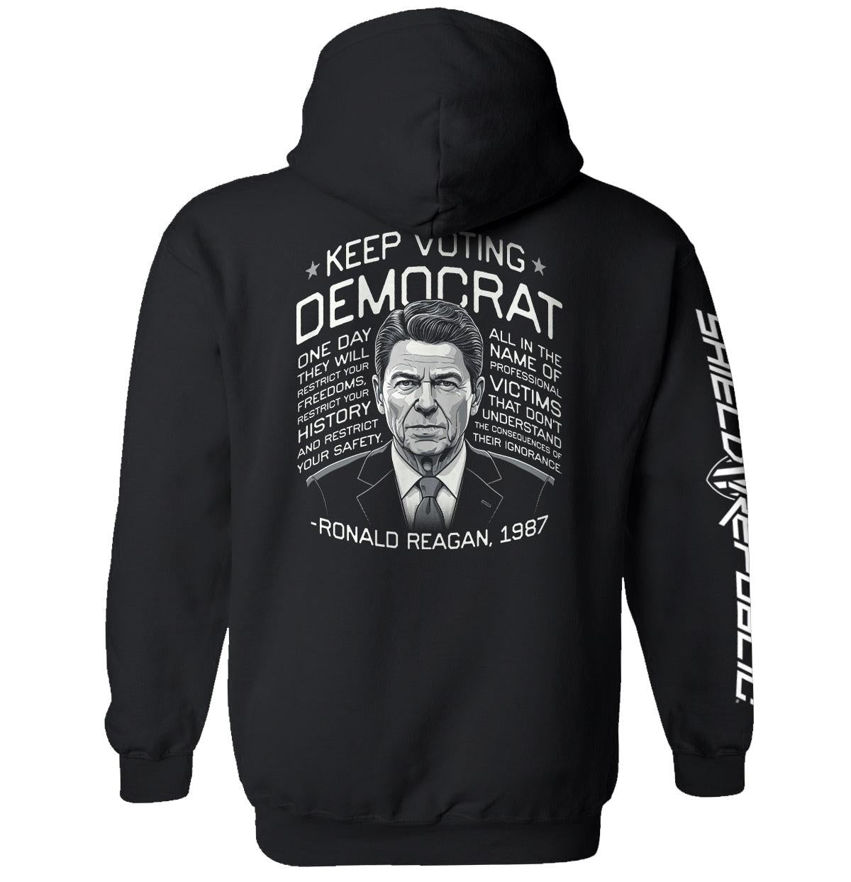 Wählt weiterhin Demokraten, Ronald Reagan