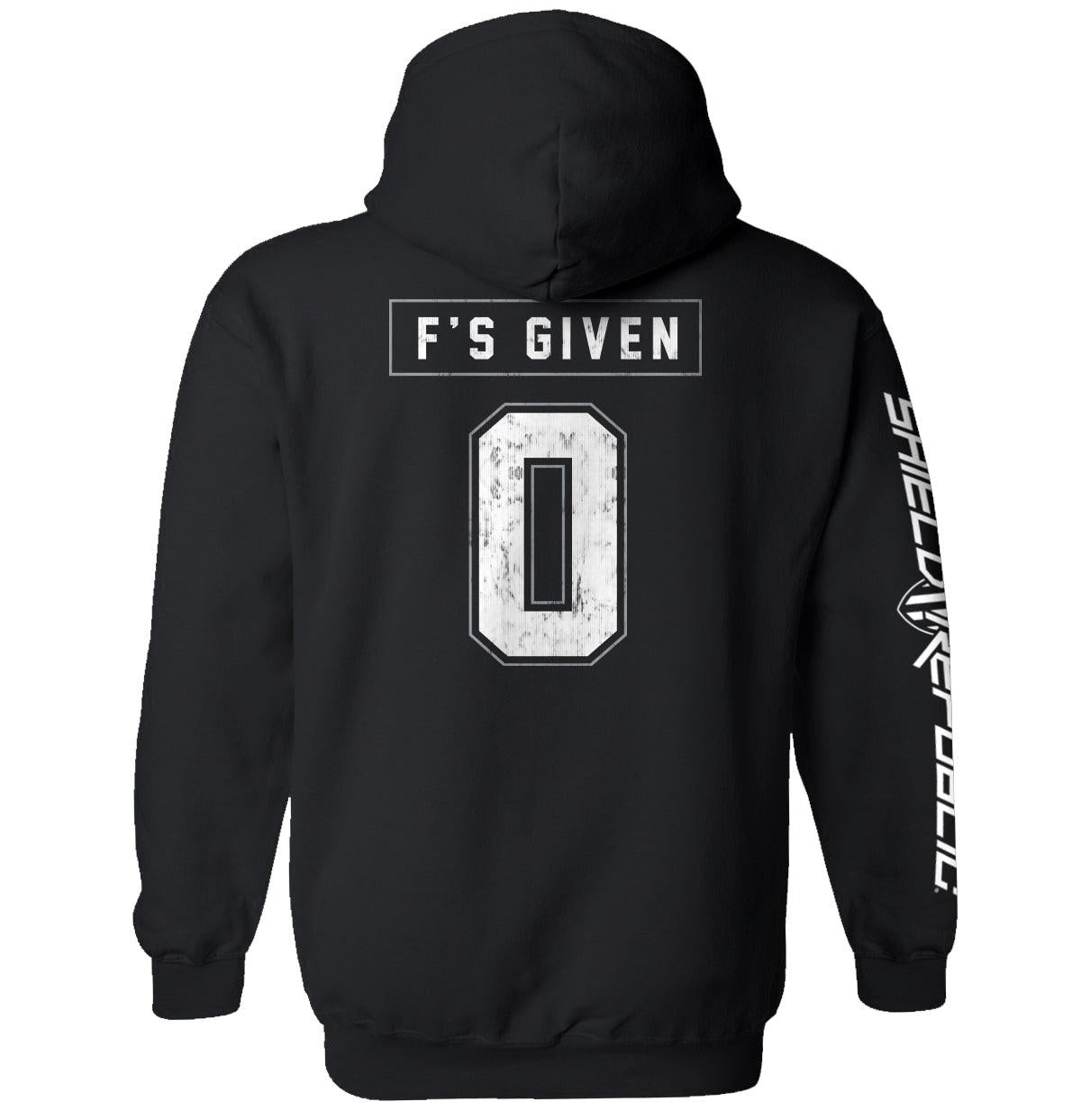 Trikot mit der Aufschrift „Zero F's Given“