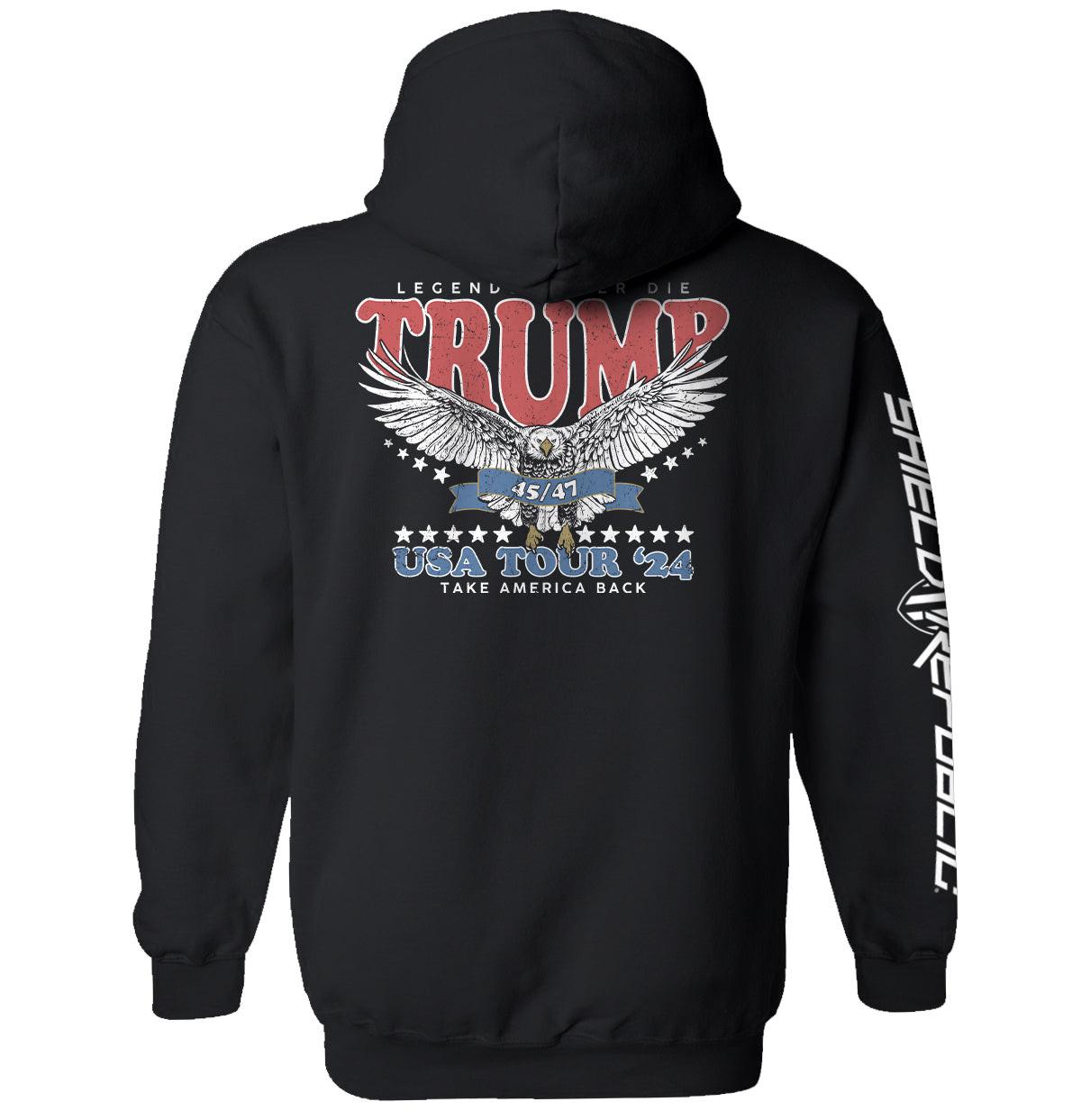 Legenden sterben nie – Trump USA Tour 2024