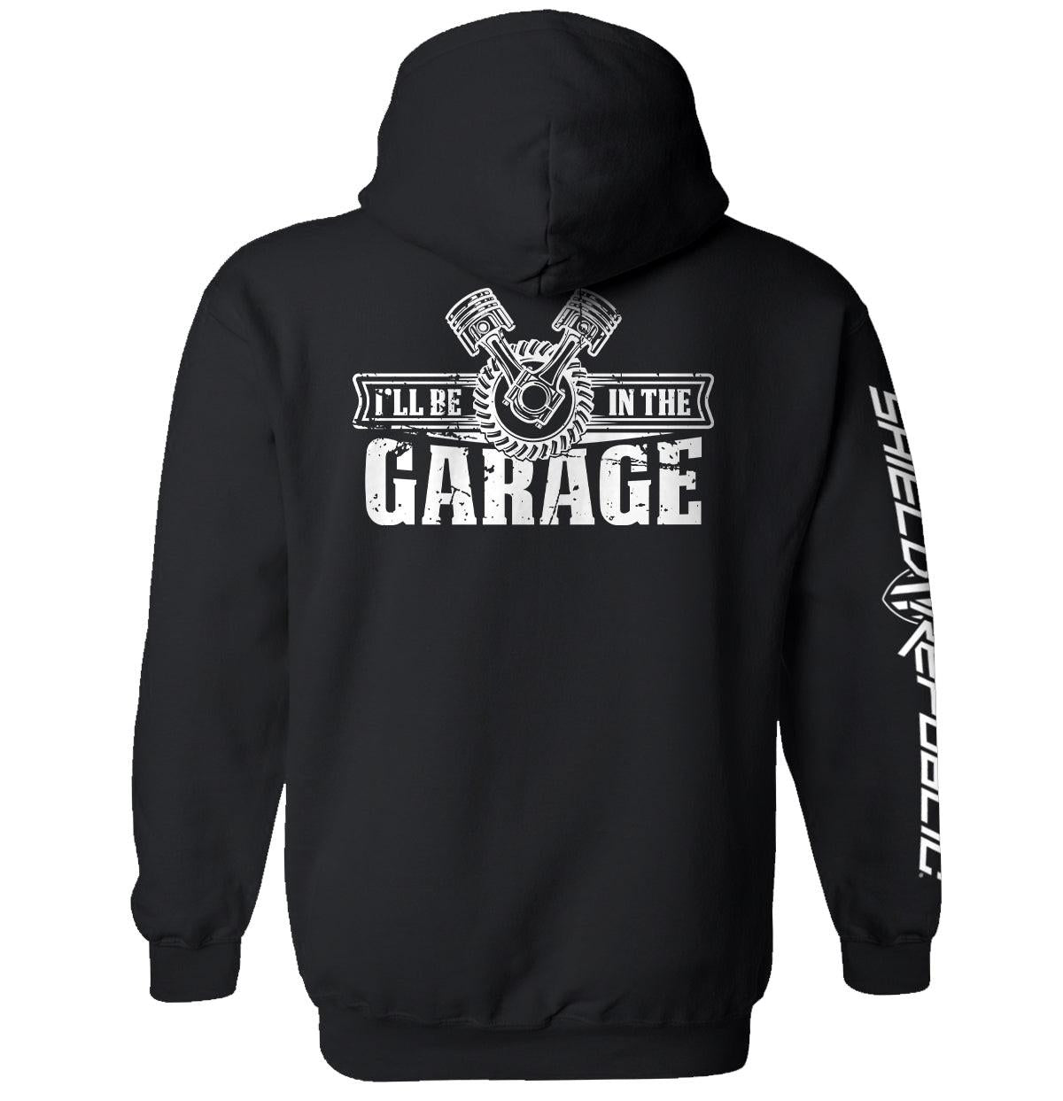 Ich bin in der Garage