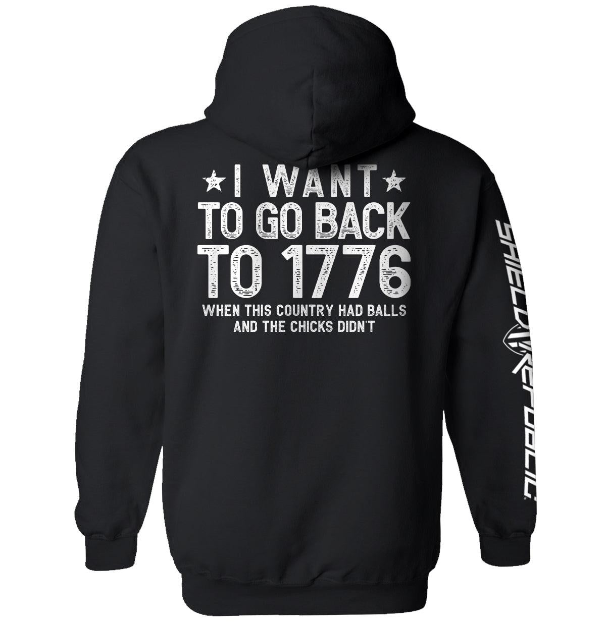 Ich möchte ins Jahr 1776 zurückreisen