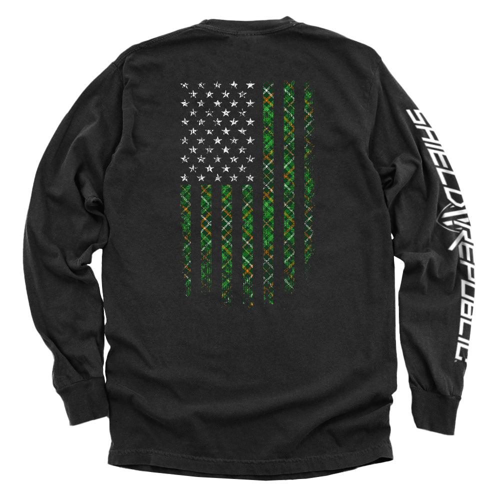 Irische Plaid-Flagge der USA