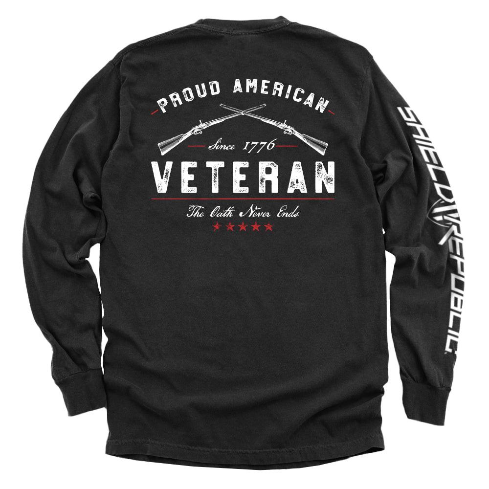 Stolzer amerikanischer Veteran – der Eid endet nie