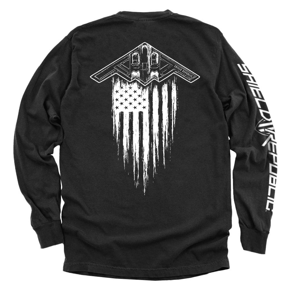B2-Tarnkappenbomber-Flagge