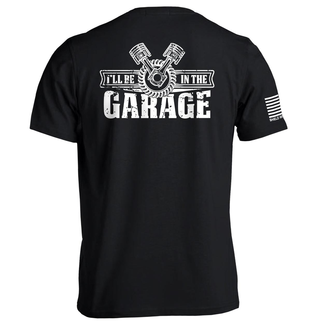 Ich bin in der Garage