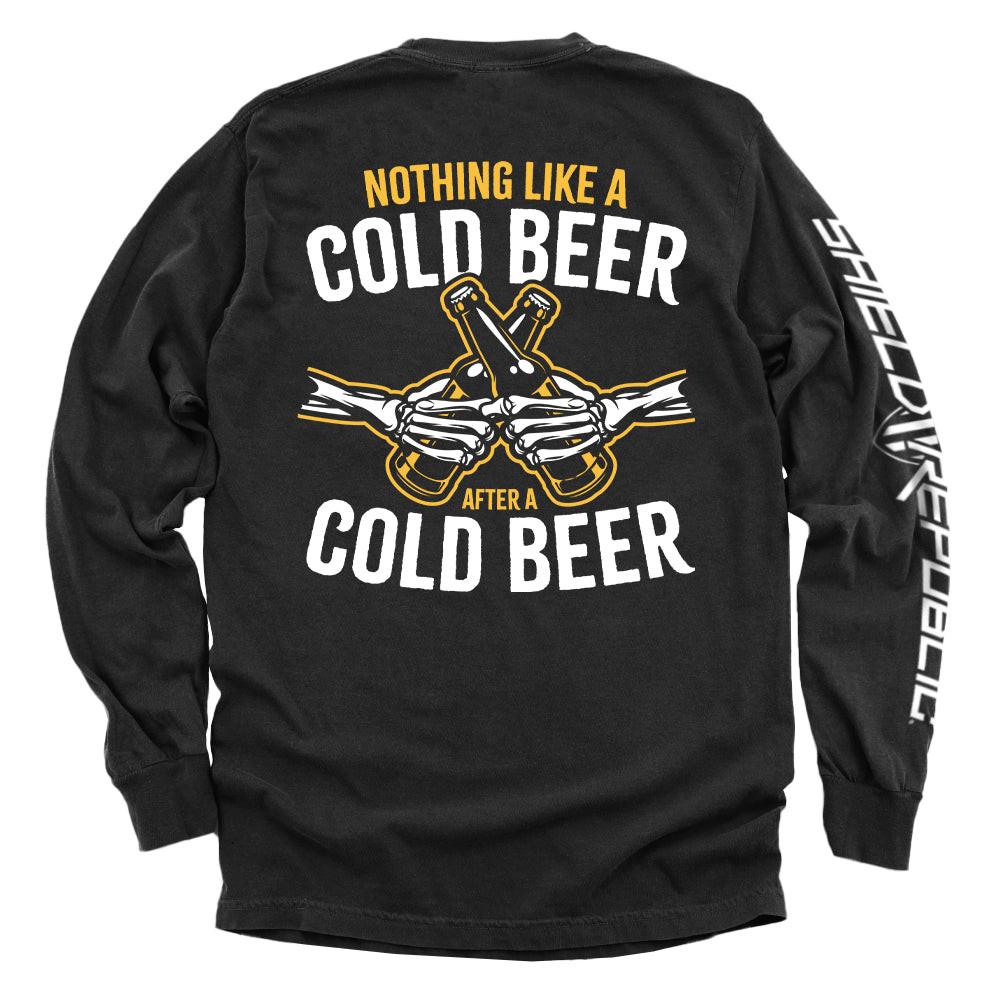 Nichts geht über ein kaltes Bier nach einem kalten Bier