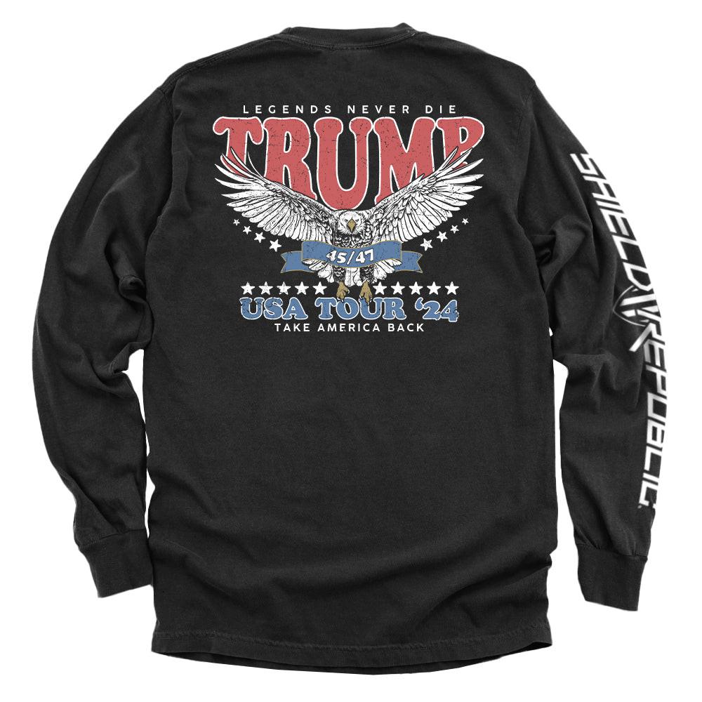 Legenden sterben nie – Trump USA Tour 2024