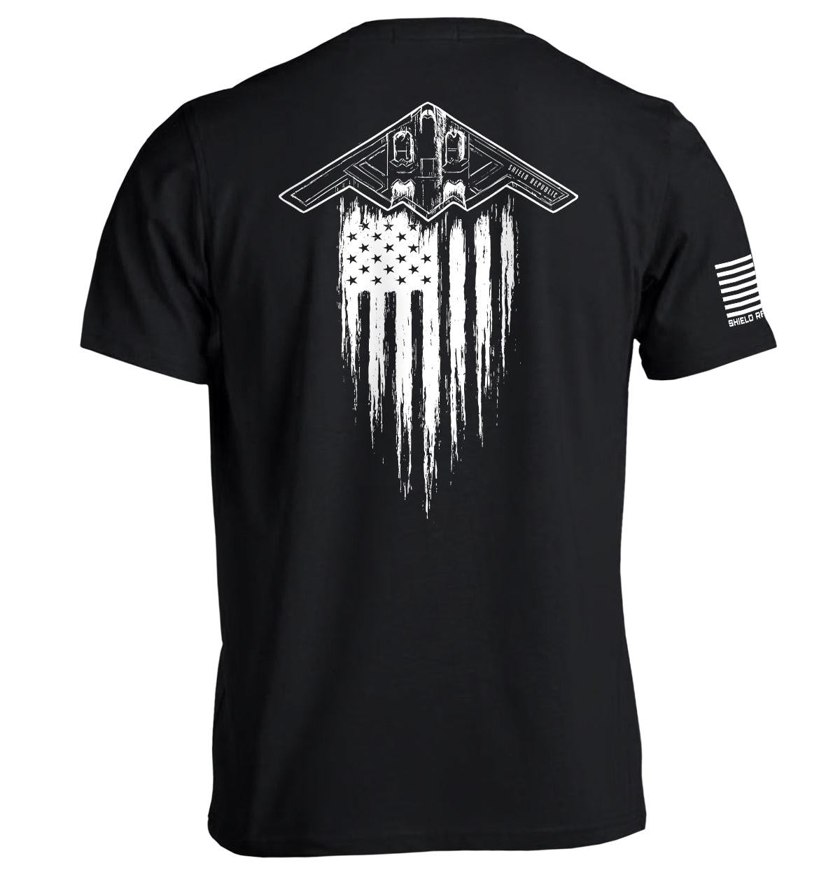 B2-Tarnkappenbomber-Flagge
